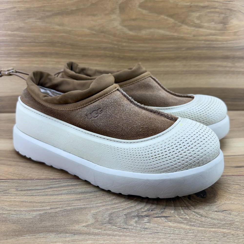 UGG Tasman Weather Hybrid Slip On Youth Size 5 Rubber Suede Chunky Clogs